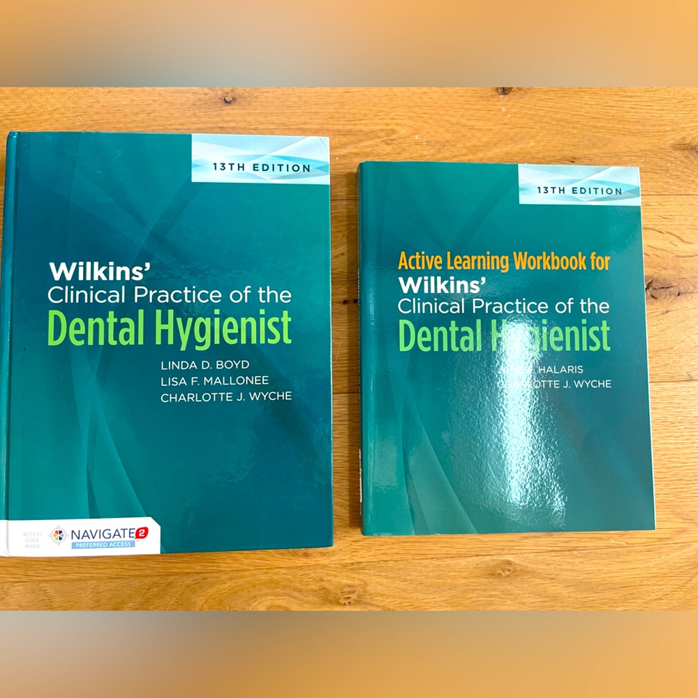 NEW Wilkins clinical practice of the Dental hygiene 13th edition + workbook